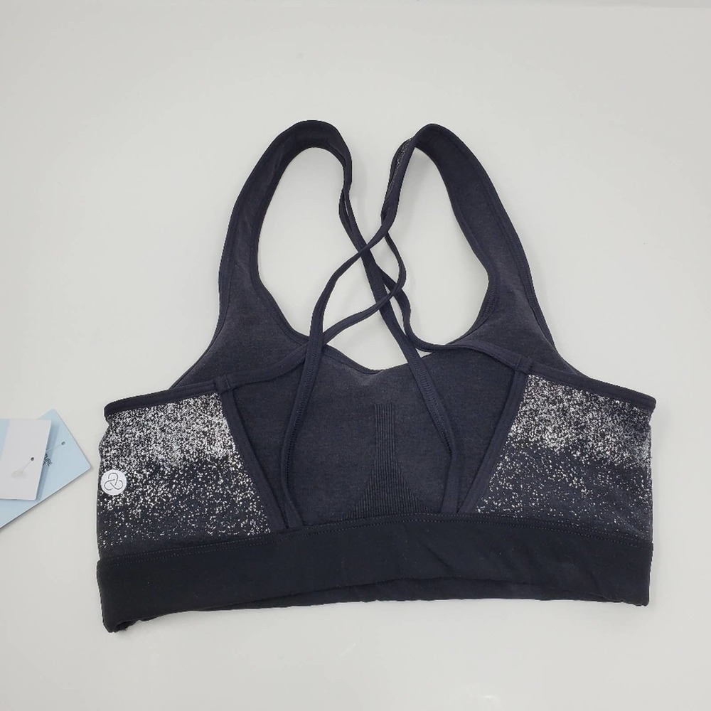 Zella Yoga + Studio Black Radiant Low impact sports bra - Picture 5 of 6
